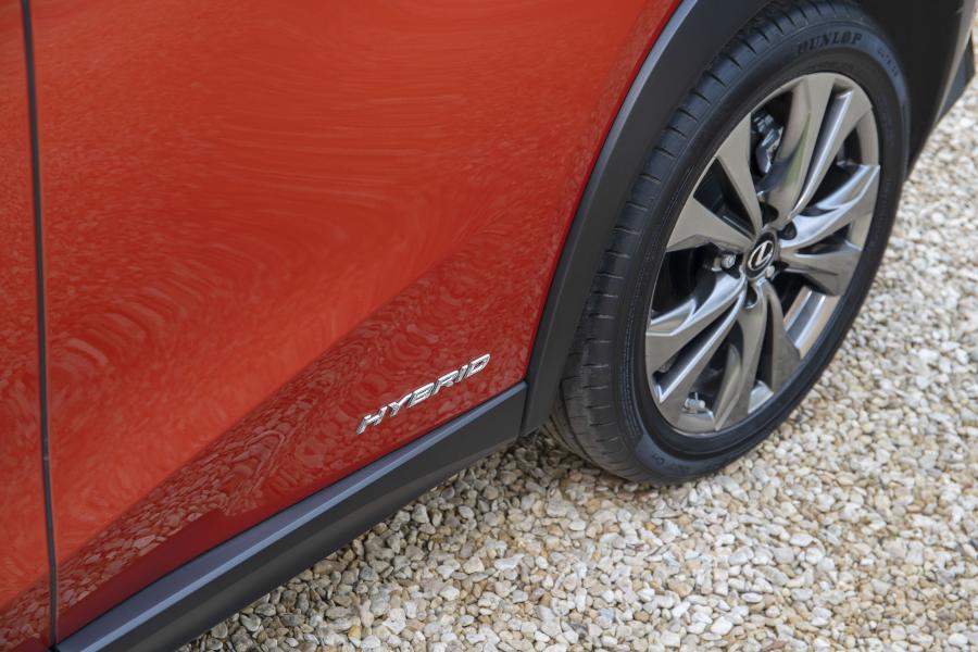 Детали экстерьера Lexus UX250h F-Sport 2019 года  (UK) (фото 39 из 40)